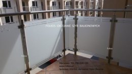 Folkos folie matujące na balkon Warszawa- Folie matowe balkonowe Oklejanie