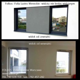 Lustro weneckie Warszawa -szyba wenecka-folia wenecka 285, 270 oklejanie szyb