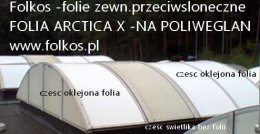 Folie przeciwsłoneczne na świetliki dachowe -Oklejanie Warszawa i okolice Folkos folie