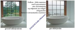 Folie Płock-oklejanie szyb-folie matowe mrożone, szron, mleczne,piaskowane