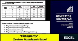 "Histogramy" - Zestaw 2 Rozwiązań Excel. poziom - Studia