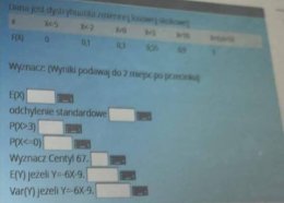 "Dystrybuanta zmiennej losowej skokowej" - Rozwiązanie zadania
