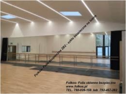 Folie bezpieczne i antywłamaniowe 2B2, 1B1, P2A Warszawa HACCP, BHP, SANEPID