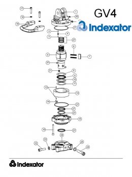 Części zamienne do Indexator obrót rotator GV6 IR25 inne