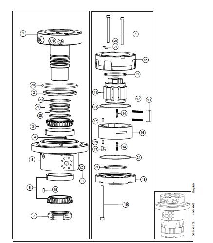 Części zamienne do Indexator obr&oacute;t rotator GV6 IR25 inne