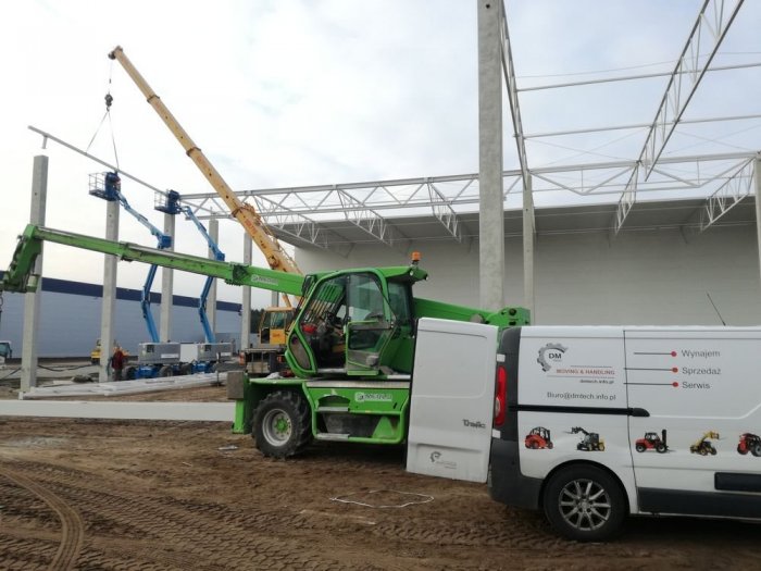 Ładowarka teleskopowa MERLO wynajem, serwis, sprzedaż ładowarek teleskopowych