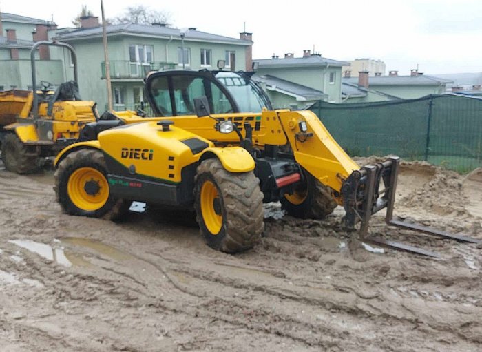 Wynajem ładowarek teleskopowych DIECI - ładowarka teleskopowa