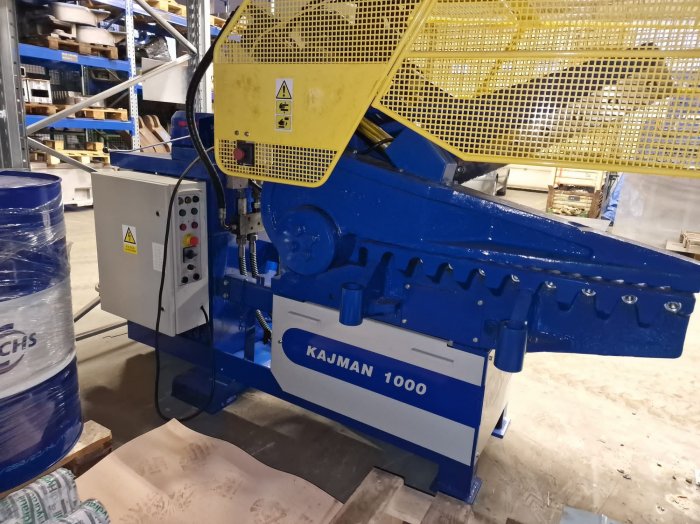 Używane nożyce do cięcia złomu Kajman 1000 aligator gilotyna