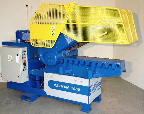 Aligator do złomu - gilotyna do złom Kajman