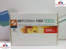 Metformax Teva 1000mg 90 tabl.