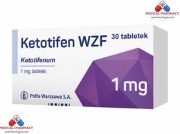 Sklep Farmaceutyczny Wyprzedaje: Ketotifen WZF 1mg