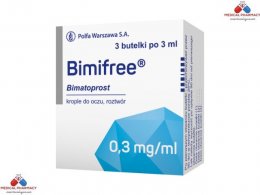 Sklep Medyczny Wyprzedaje: Bimifree – krople do oczu 0,3 mg/ml