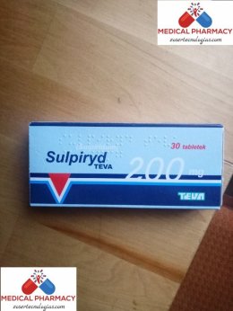 Sulpiryd Teva 200mg 30 tabl.