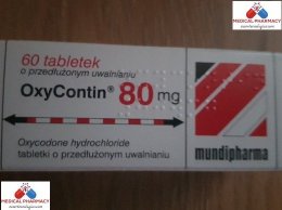 Trwa Wyprzedasz Leku: OxyContin 80mg Sprawdź Naszą Ofertę