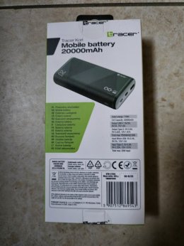 Powerbank Tracer Kori 20000 mAh zielony