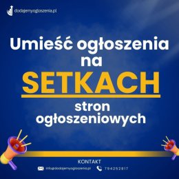 Opublikuj ogłoszenia na dziesiątkach stron ogłoszeniowych - Profesjonalna promocja Twojego biznesu