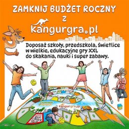 gry planszowe XXL pomoce dydaktyczne dla dzieci KangurGra.pl