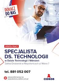 Młodszy specjalista ds. technologii