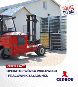 Operator wózka widłowego Mława