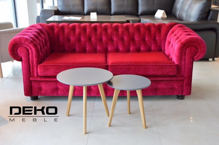 Bestsellerowy ponadczasowy komplet CHESTERFIELD SZEROKI⁣