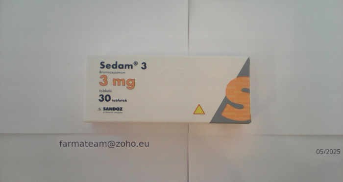 FarmaTeam - Relanium 5mg, Sedam 3mg Wysyłka w 24h