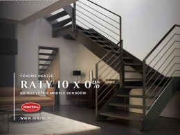 Schody na raty 10×0% - piękno i jakość dostępne od ręki!