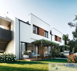 Bliźniak w zielonej okolicy, 120 m2 ogródek