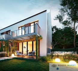 Bliźniak w zielonej okolicy, 120 m2 ogródek