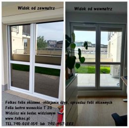 Folia wenecka na okno w mieszkaniu- Bródno, Targówek, Marki -Oklejamy okna folią wenecką