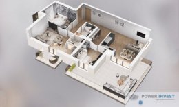 4-pokojowy apartament, 3 balkony, ostatnie piętro