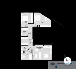 Wyjątkowy apartament 4-pokojowy z tarasem 58m2