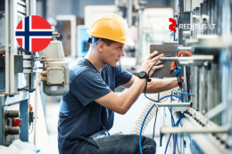 Elektryk linii produkcyjnej – praca w Norwegii (1927)