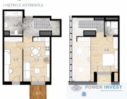 Wyjątkowe mieszkanie z antresolą |71 m² |2Miejsca