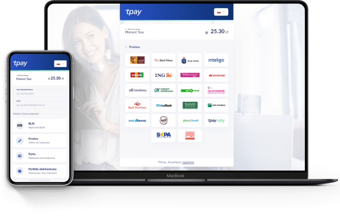 Płatności internetowe niska prowizja Tpay oferta 0,80% !