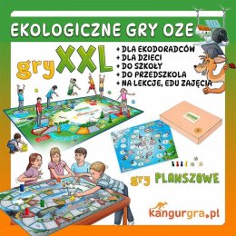EKO GRY XXL dla dzieci OZE - czyste powietrze, energia, woda - ekologiczne gry