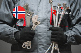 Hydraulik - praca w Norwegii (1903)