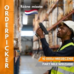 ORDERPICKER - ZBIERANIE ZAMÓWIEŃ - PARY - HOLANDIA