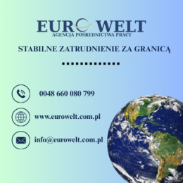 Stolarz/ Monter ekspozycji/ Berlin/ Bezpłatne zakwaterowanie
