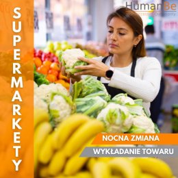 WYKŁADANIE TOWARU - NOCNA ZMIANA - AMSTERDAM