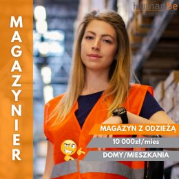 ORDERPICKER - MAGAZYN Z ODZIEŻĄ - PARY - HOLANDIA