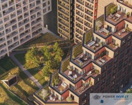 Kawalerka z balkonem na 14. piętrze – Mogilska