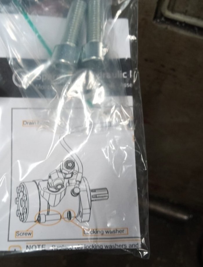 Silnik hydrauliczny do ROTOTILT Indexator hydro motor