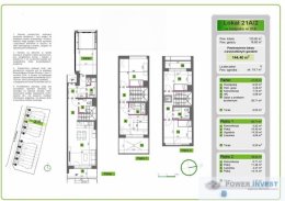 Dom szeregowy Kraków-Kliny 144,40 m²