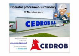Operator procesowo-surowcowy w Niepołomicach