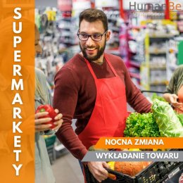 WYKŁADANIE TOWARU - NOCNA ZMIANA - WYSOKIE ZAROBKI