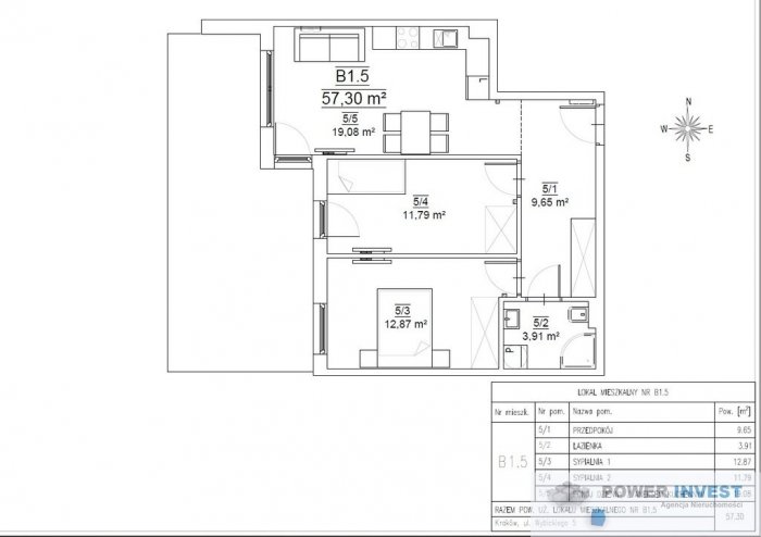 Mieszkanie 2 pokojowe . Krowodrza