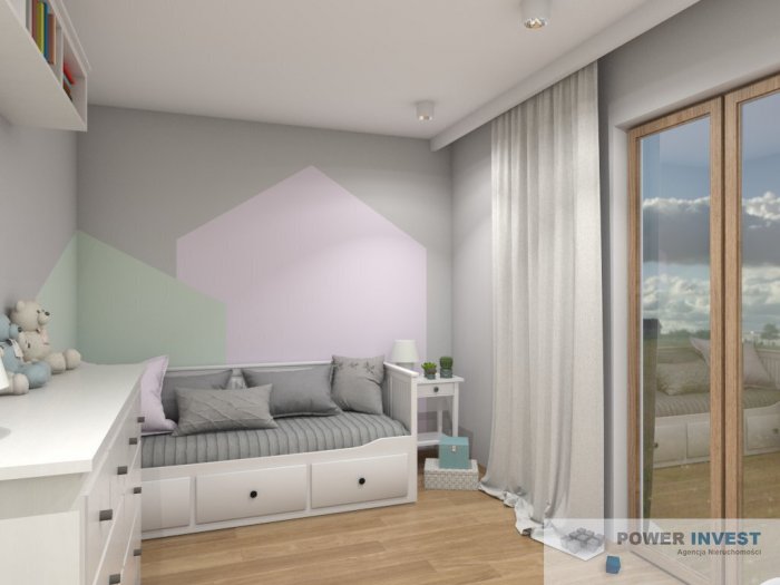 Zielona część osiedla