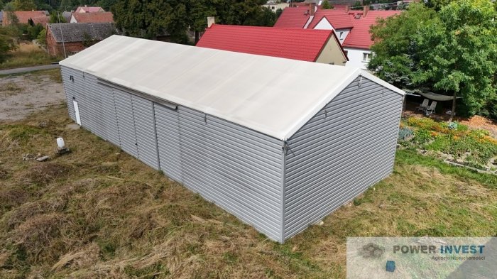 Hala magazynowa 249 mkw, działka 1609 mkw