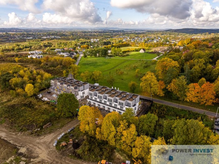 Dom szeregowy Kliny, Kraków zielona okolica