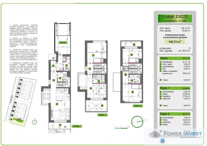 Dom szeregowy Kliny, Kraków zielona okolica